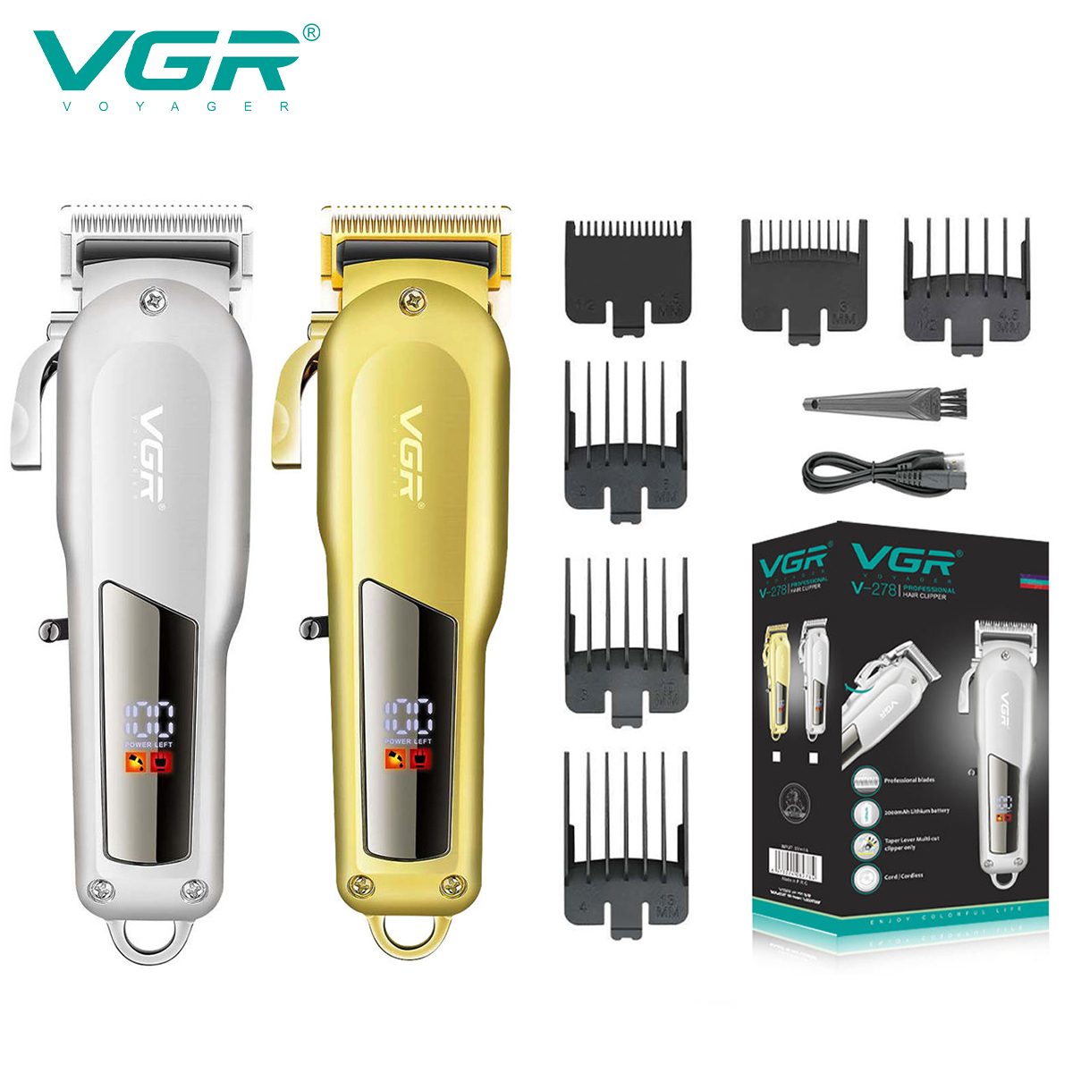 Gold 6248R - VGR Tondeuse Tondeuse voor Mannen Haar