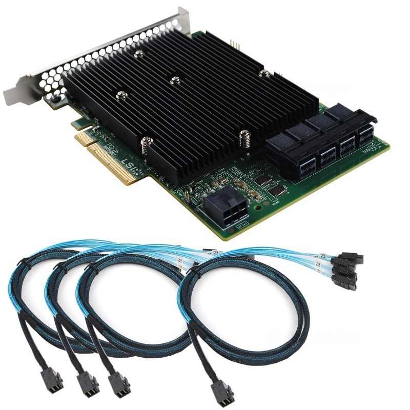 LSI SAS 9300-16I 12GB/S HBA-ad - Lsi 9300 16I Hba It Mode recensie en prijs