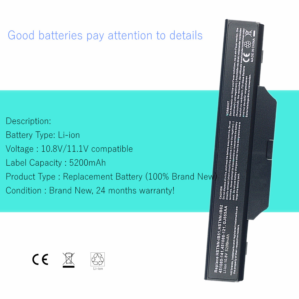 Laptopbatterij voor HP/Compaq  - Gold 6248R recensie en prijs